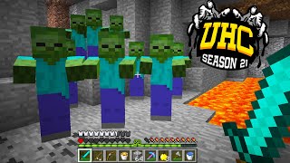 1 HEART CLUTCH Minecraft Cube UHC Season 21 Episode 3 [upl. by Adnuhs]