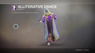 Destiny 2 Alliterative Dance  Pikotaro quotPPAPquot [upl. by Savinirs971]