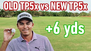 Rickie Fowler Gains SIX Yards With The New TP5x Golf Ball  TaylorMade Golf [upl. by Enileuqcaj99]