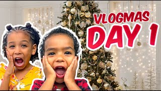 VLOGMAS DAY 1  our new tree [upl. by Covell]