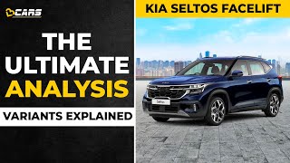 Kia Seltos Variants Explained Petrol  HTE HTK HTK HTX HTX GTX X Line  July [upl. by Ecreip]