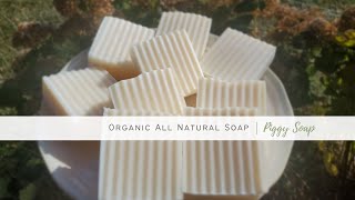 Organic All Natural Piggy Soap  Great for Sensitive Skin [upl. by Akinorev]