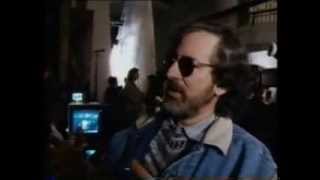 Steven Spielberg amp Michael Crichton on the set of JURASSIC PARK [upl. by Ettesel]