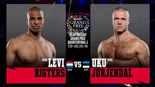 Levi Rigters v Uku Jurjendal  GLORY Heavyweight Grand Prix 2024 [upl. by Duarte224]