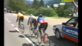 Tour De France 1993 Stage 10 VillardDeLans to SerreChevalier 206Km [upl. by Hadleigh]