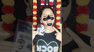 charcoal peel off mask ❤️💄🥰hack shortsfeed youtubeshorts 🥰🥰 [upl. by Tavia838]