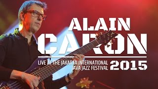 Alain Caron Live at Java Jazz Festival 2015 [upl. by Yreva240]