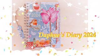 【紙物好き】Daphnes Diary 2024 [upl. by Florencia165]