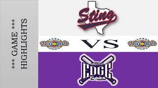 Nationals Hot Springs CF Sting 10u Vs Arkansas Edge Remix 10u [upl. by Urbanus]