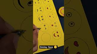 Smiley face drawing smiley drawing smiley easy drawingtutorial howtodraw quickdrawing shorts [upl. by Rephotsirhc715]