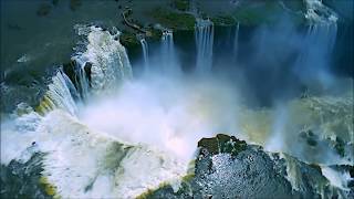 Cataratas Iguaçu Brasil HD Argentina Foz Iguazu Waterfalls [upl. by Atiuqel934]