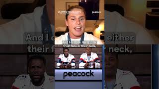 Its normal to FEAR HER OlympicHighlights KevinHart IlonaMaher Shorts [upl. by Ik]