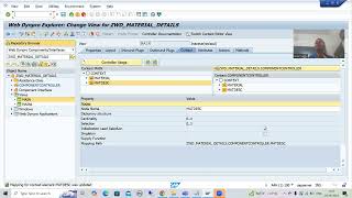 25  Web Dynpro ABAP  Inbound and Outbound Plugs  Practical Demo Part7 [upl. by Suqram]