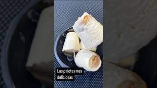 Paletas cremosas con arequipe 🙌🏽🥹 receta recien recetario comida resetas recetasfaciles [upl. by Carling841]