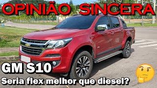 S10 LTZ Melhor a diesel ou flex Características detalhes história e nossa opinião sincera [upl. by Backer]