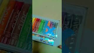 Unboxing the oil pastels [upl. by Raab]