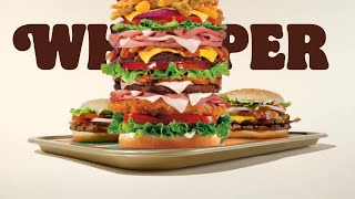 Whopper Whopper Ad but Theres WAY Too Many Toppings [upl. by Laenej]