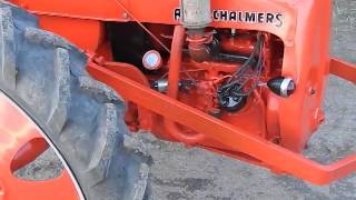 1940s allis chalmers g tractor [upl. by Aveer]