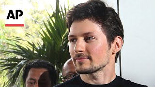 French authorities issue preliminary charges to Telegram CEO Pavel Durov [upl. by Schapira]