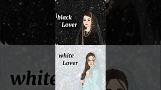 Black VS white 🤍 viral 😍trending subscribe my channel fashion and beauty vlog ✨ [upl. by Martijn215]