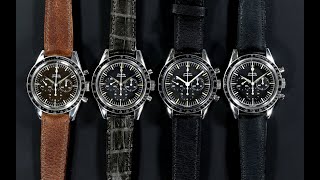 Review of Four Speedmasters For Sale [upl. by Lydell170]