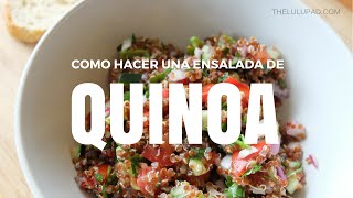 ENSALADA DE QUINOA [upl. by Phelgon]