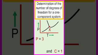 For a onecomponent system phase diagram calculate the number of degrees of freedom chemistry [upl. by Egoreg]