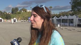 Woman to run LA Marathon for sexual assault survivors [upl. by Novehc]