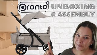 UNBOXING Pronto Squared Premium Stroller Wagon  Double Stroller  Travel System [upl. by Kayne679]