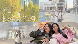 KOREA VLOG  DAY 1 arrival vincenzo amp lovely runner filming location gwangjang market [upl. by Schaaff]