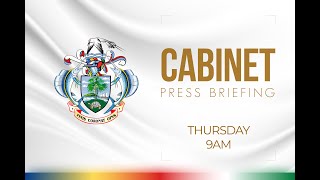 Cabinet Press Briefing  31st October 2024 [upl. by Rep]