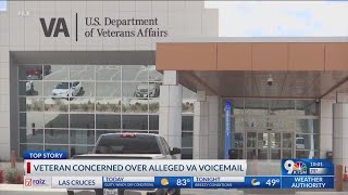 Veteran concerned over alleged VA voicemail [upl. by Brownley]