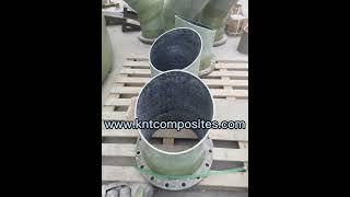 GRP FLANGED MANHOLE GRP Pipe Fittings Mold Contace lamination [upl. by Diva268]