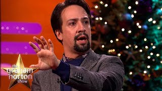 LinManuel Miranda Stuns Emily Blunt By Rapping My Shot from Hamilton  The Graham Norton Show [upl. by Sabir247]