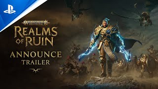 Warhammer Age of Sigmar Realms of Ruin  Announce Trailer  PS5 Games [upl. by Syl78]