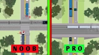 MAKING RAILROAD CROSSING IN INTERSECTION CONTROLLER GAME 2023 BAL BAL TV [upl. by Carhart]