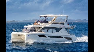 MarineMax Vacations 484 Power Catamaran  All You Need to Know [upl. by Alyl20]