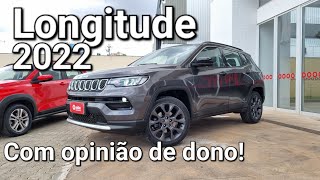 Compass LONGITUDE 2022 Vale a pena comprar o compass 13 turbo Avaliação completa viitorgarage [upl. by Sonstrom]