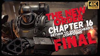 Wolfenstein The New Order Chapter 16 Final Gameplay 4K All Collectibles [upl. by Ahsena122]