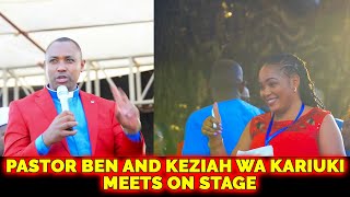 MUTHEE KIENGEI AND KEZIAH WA KARIUKI SHARE A LIVE STAGE [upl. by Nellak]