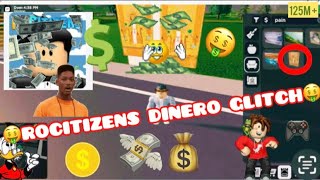 🤑MONEY GLITCH ROCITIZENS 2024😱  Como ser millonario en rocitizens cómo duplicar items etc 🤑💰 [upl. by Ariayek]