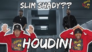 GUESS WHOS BACK BACK AGAIN  Eminem  Houdini Reaction [upl. by Robinet]