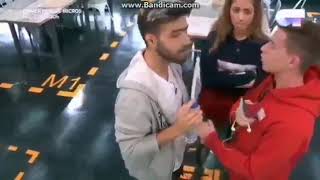 Raoul y Agoney ensayan Manos vacías delante de Miriam [upl. by Irim]