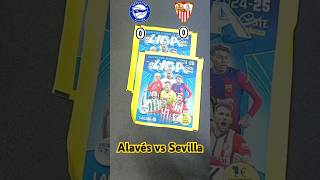 Predicción partido de la liga con CROMOS  Alavés vs Sevilla  Jornada 6 [upl. by Nav]