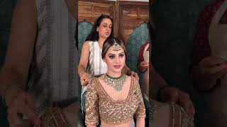 Bride पर कोन सी jewellery अच्छी लग रही है shorts bride groom wedding parulgargmakeup [upl. by Grunenwald]