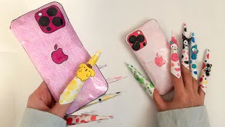 How to make paper squishies 💕 iphone squishy tutorial  paper squishy  papersquishy tutorial [upl. by Avah]