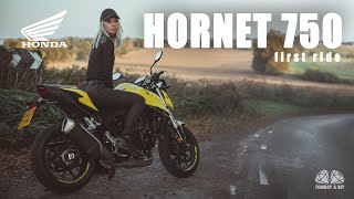 First Ride On Honda Hornet 750 [upl. by Ettennyl]