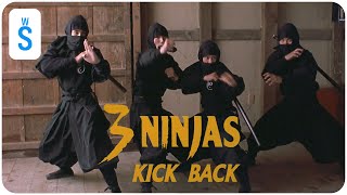 3 Ninjas Kick Back 1994  Scene The fight [upl. by Mackay]