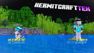 Hermitcraft 10  First stream Fishing with Grian for 2 hours [upl. by Pfister]