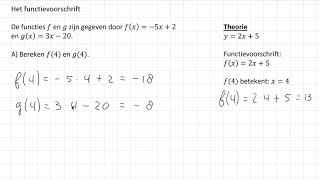 Het functievoorschrift 3 HAVO amp 3 VWO [upl. by Yulma222]